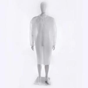 Disposable PP Lab Coat with buttons