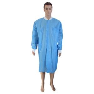 Waterproof SMS Lab Coat with three pockets