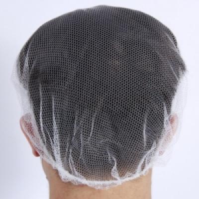 Nylon Bouffant Cap-White